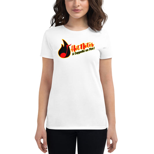 Hot Notes - Printed Women's short sleeve t-shirt