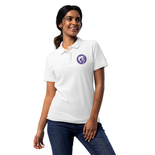 Scioto Valley Chorus - Embroidered Women’s pique polo shirt