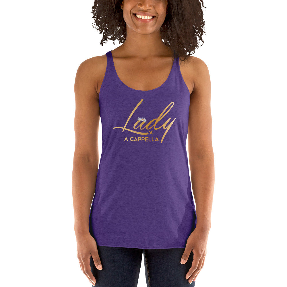 Lady A Cappella - Women's Racerback Tank