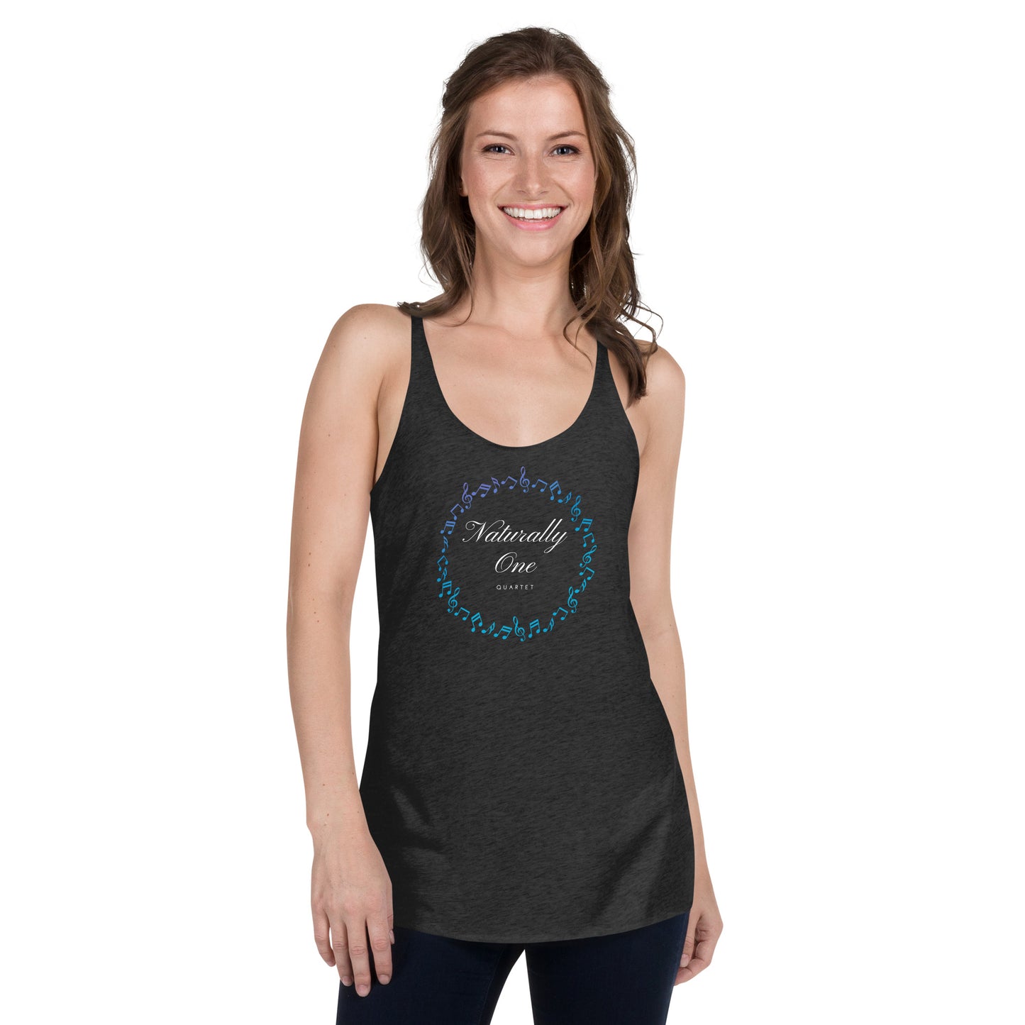 Naturally One - Printed Women's Racerback Tank