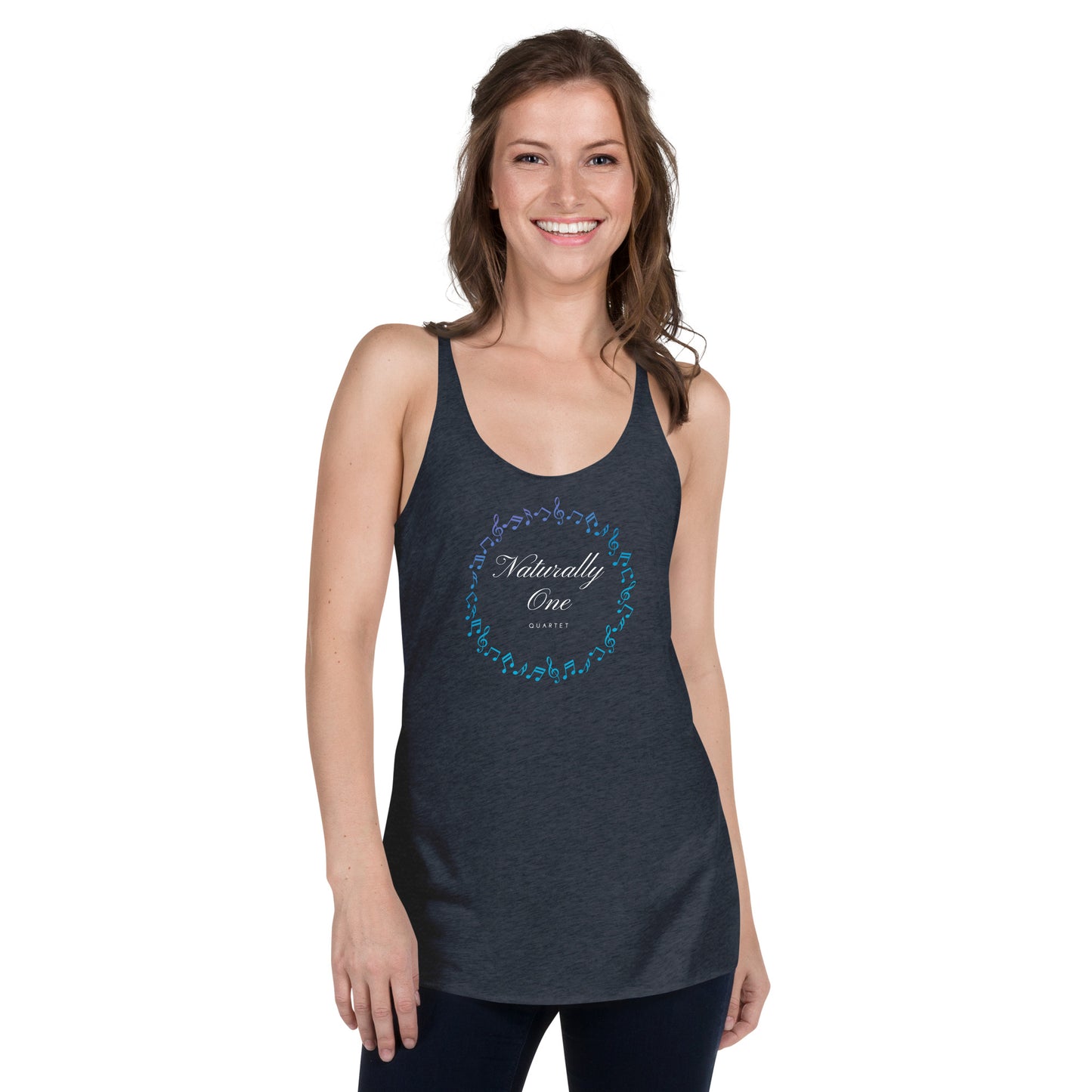 Naturally One - Printed Women's Racerback Tank