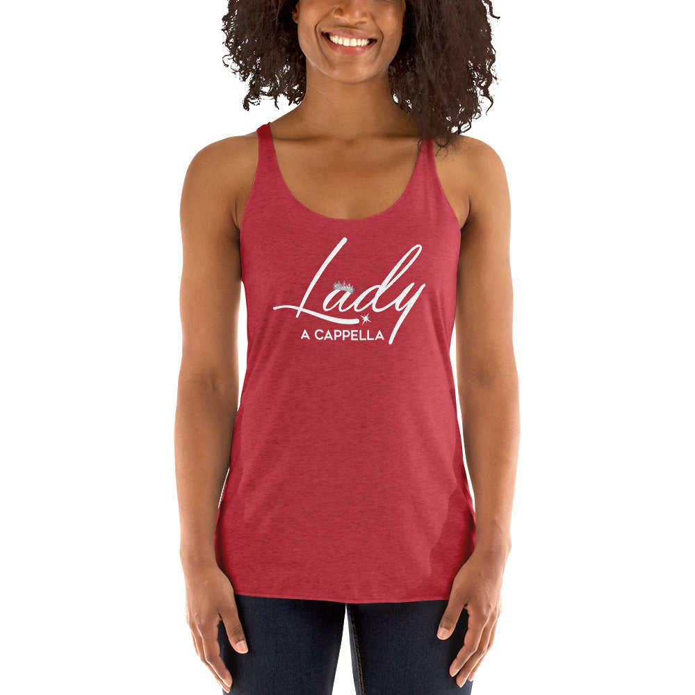 Lady A Cappella - Women's Racerback Tank