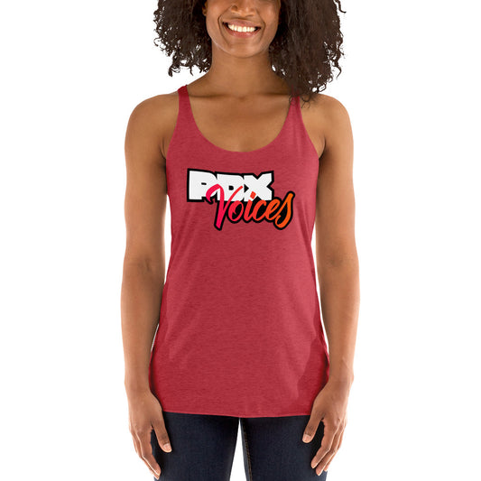 PDX Voices - Printed Women's Racerback Tank