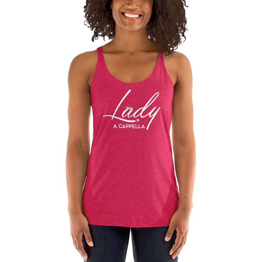 Lady A Cappella - Women's Racerback Tank