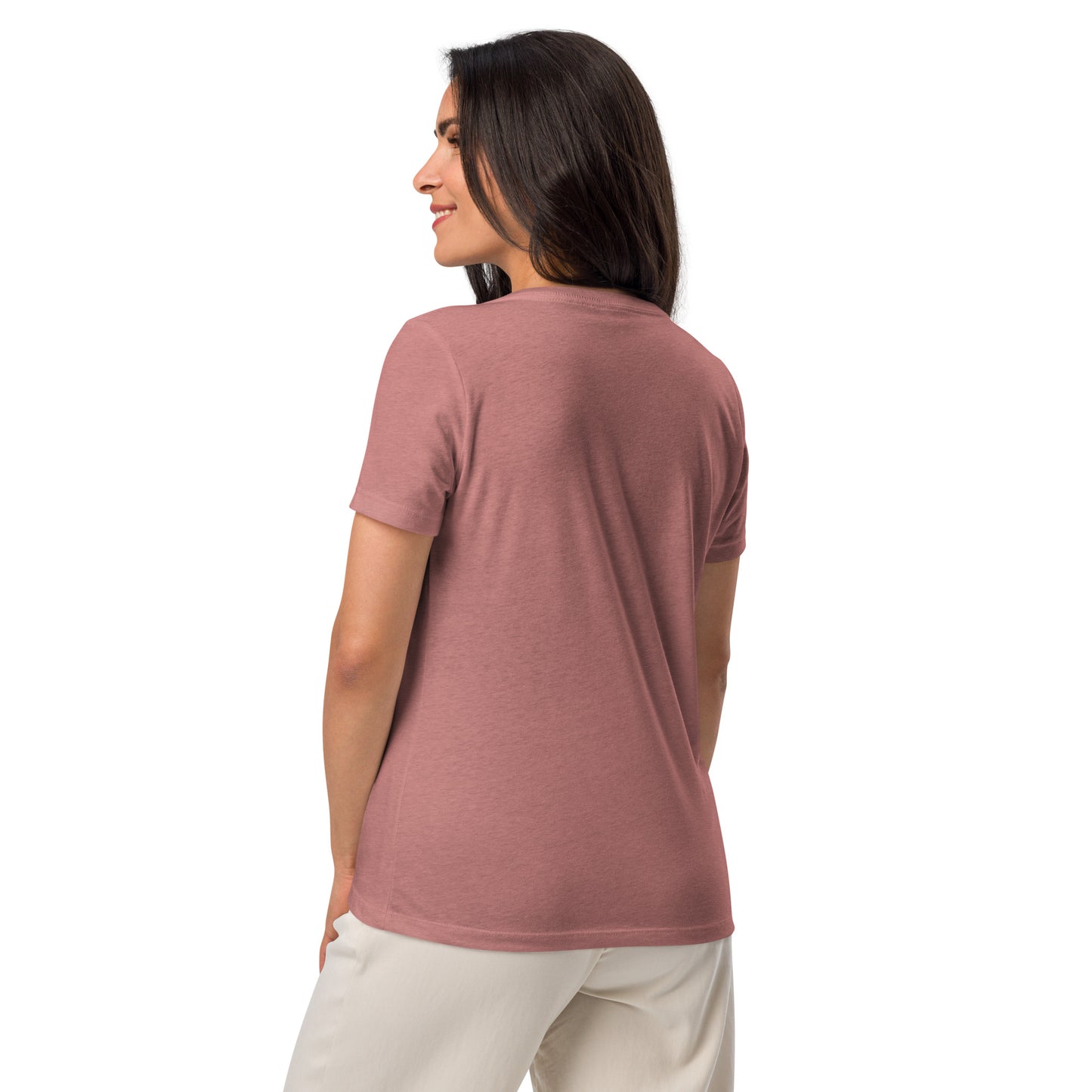 Instant Classic - Printed Women’s relaxed v-neck t-shirt