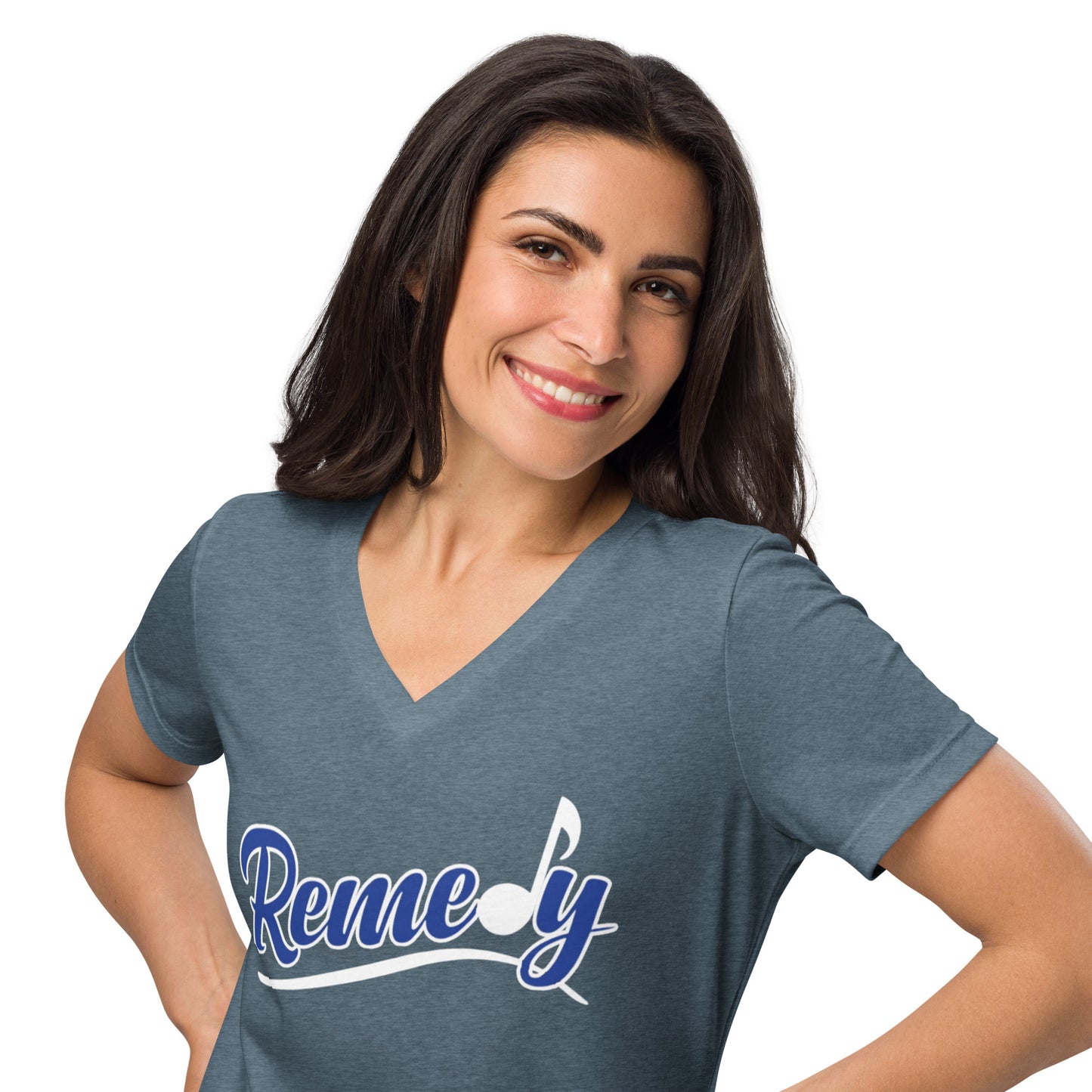 Remedy - Printed Women’s relaxed v-neck t-shirt