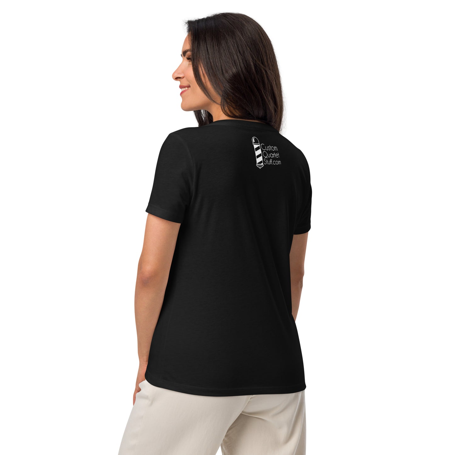 Remedy - Printed Women’s relaxed v-neck t-shirt