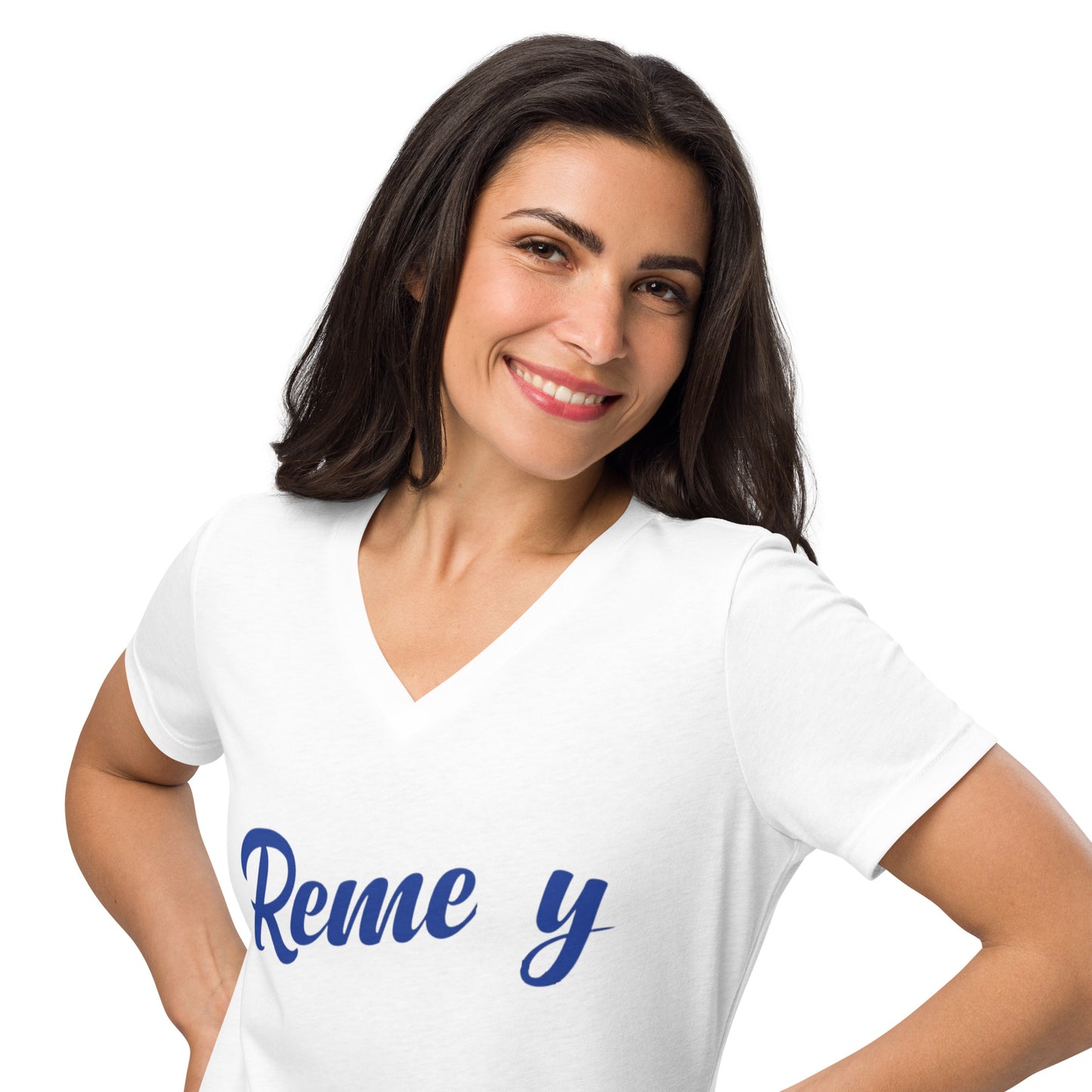 Remedy - Printed Women’s relaxed v-neck t-shirt