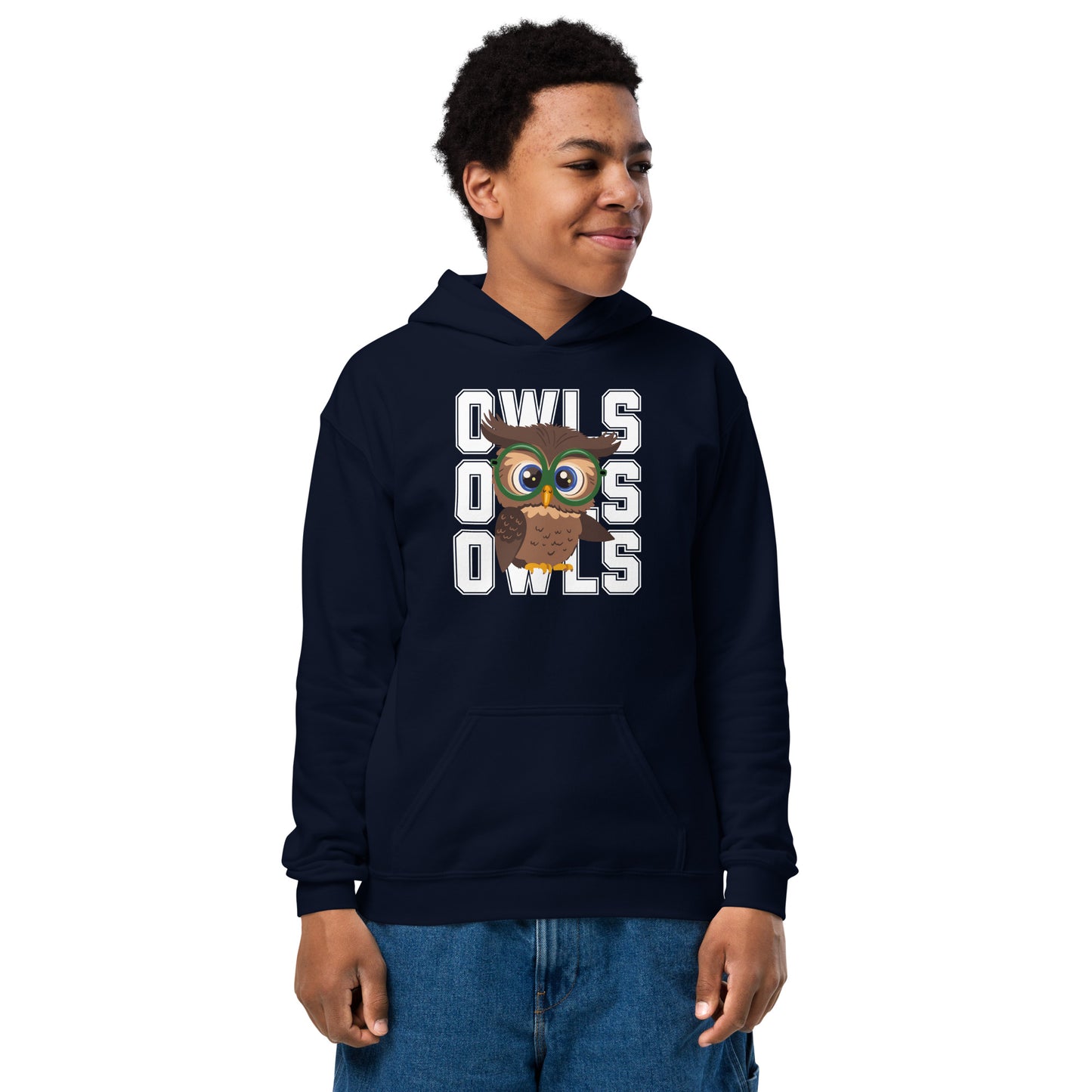 Audubon Owls - Unisex Youth heavy blend hoodie