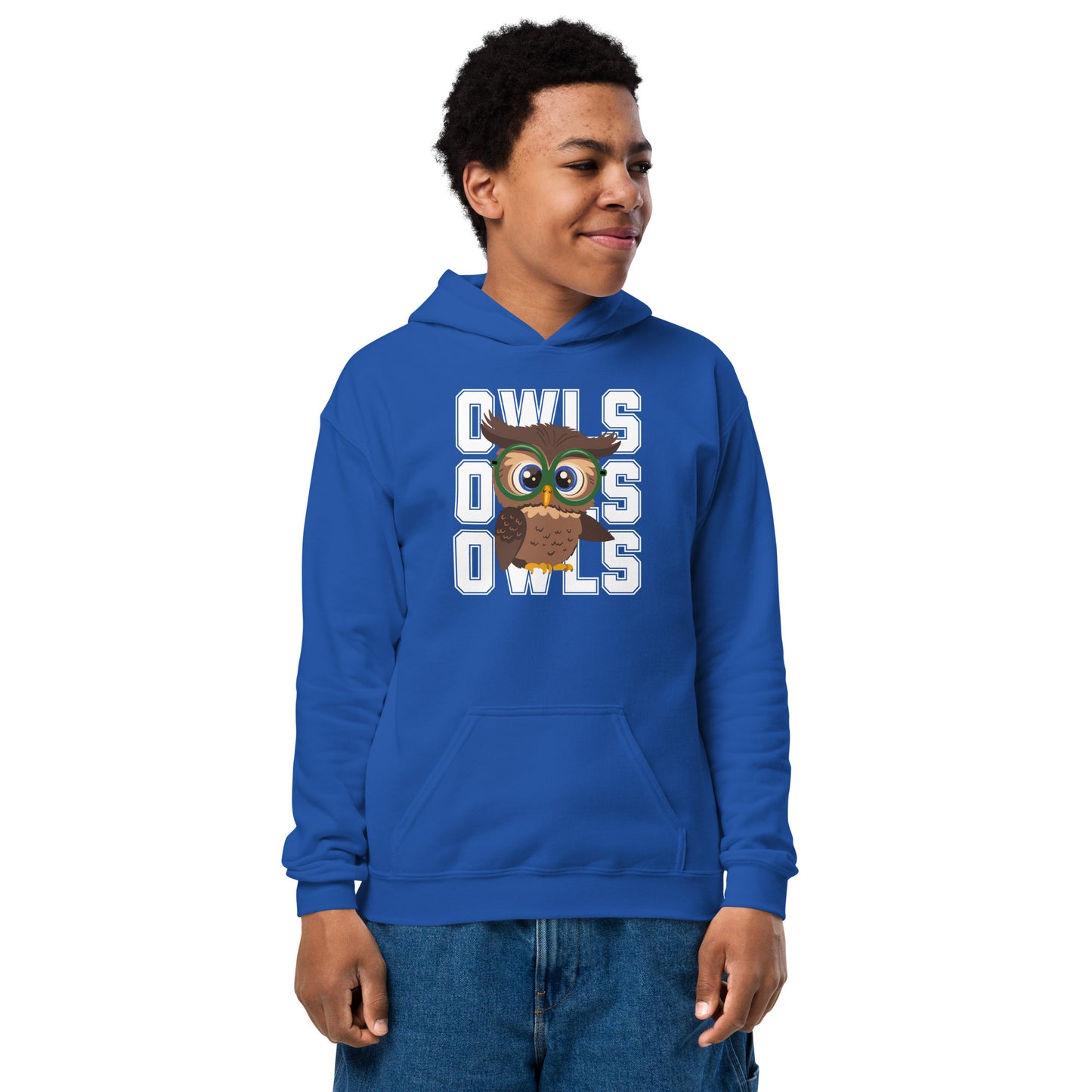 Audubon Owls - Unisex Youth heavy blend hoodie