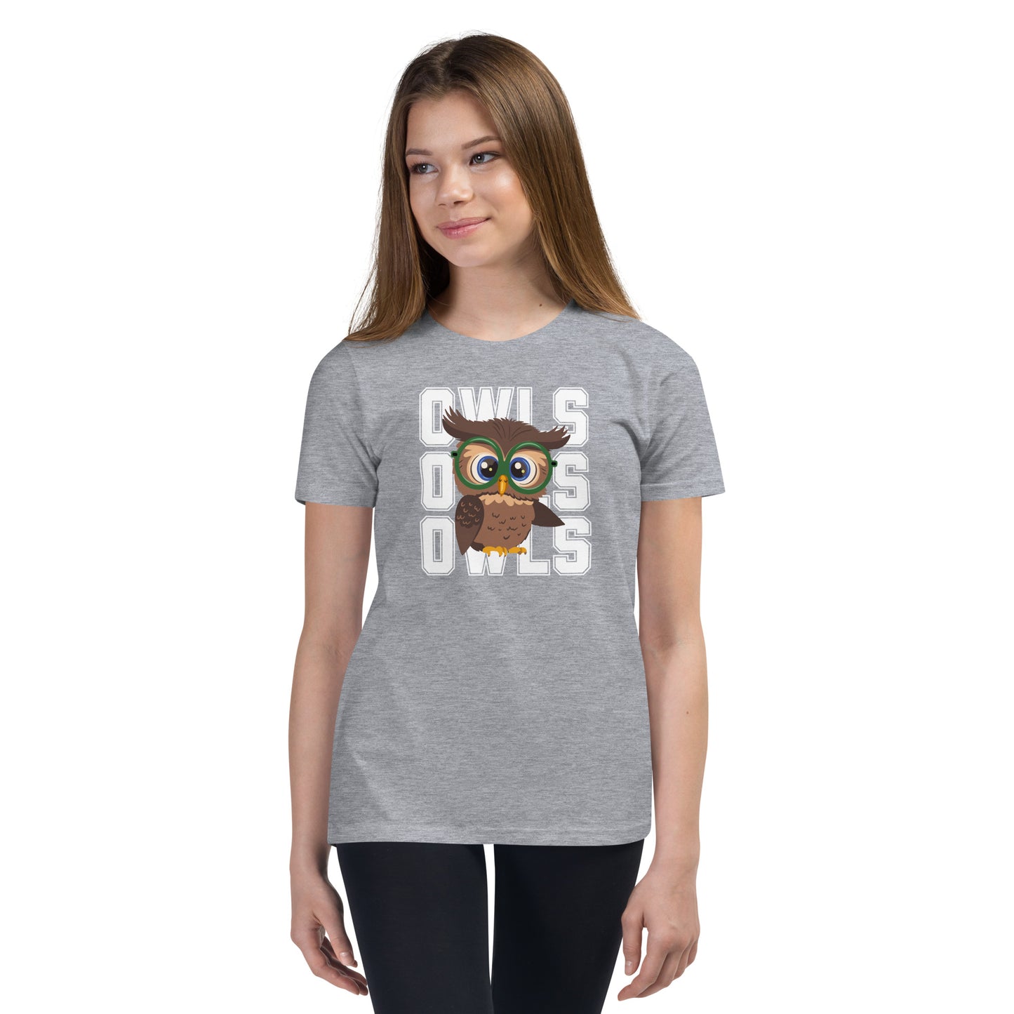 Audubon Owls - Youth Unisex Bella + Canvas Short Sleeve T-Shirt