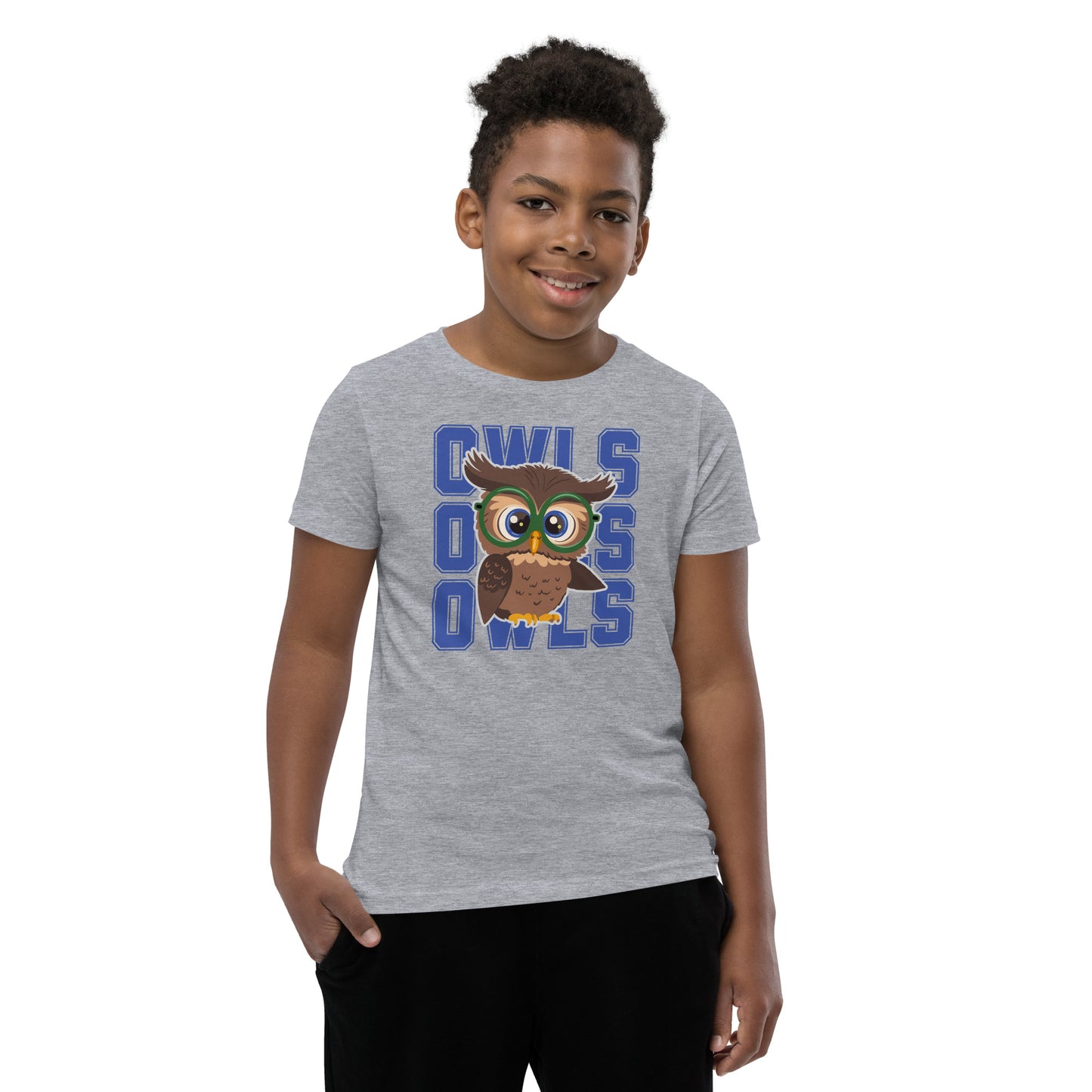 Audubon Owls - Unisex Youth Bella + Canvas Short Sleeve T-Shirt