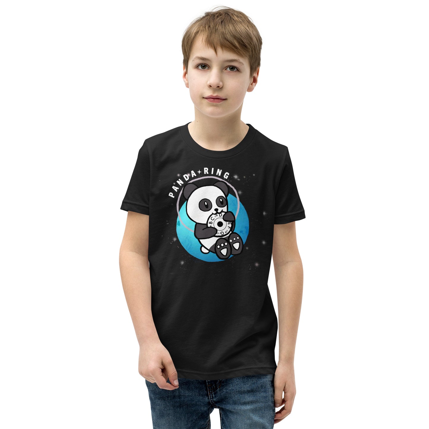 Panda ring - Youth Short Sleeve T-Shirt