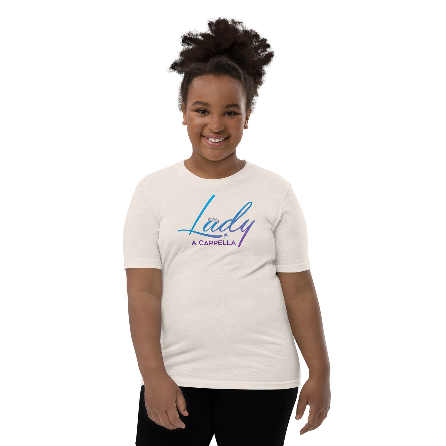 Lady A Cappella -  Youth Short Sleeve T-Shirt