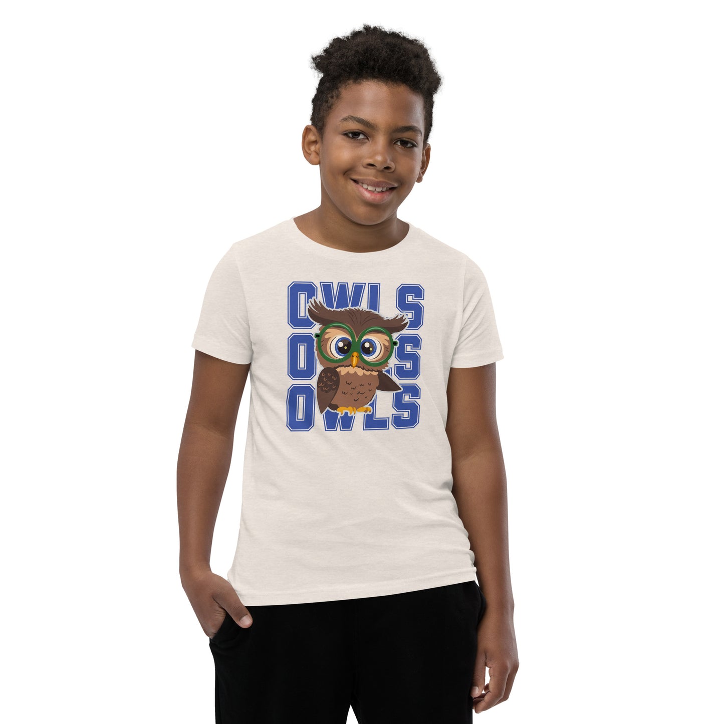 Audubon Owls - Unisex Youth Bella + Canvas Short Sleeve T-Shirt