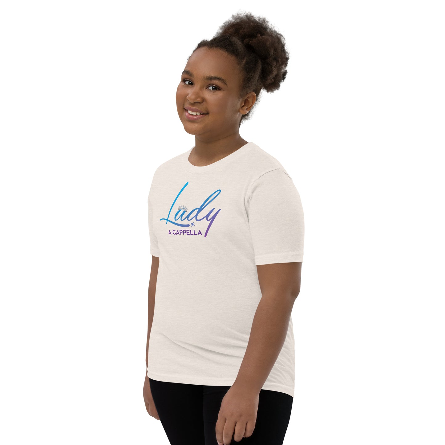 Lady A Cappella -  Youth Short Sleeve T-Shirt