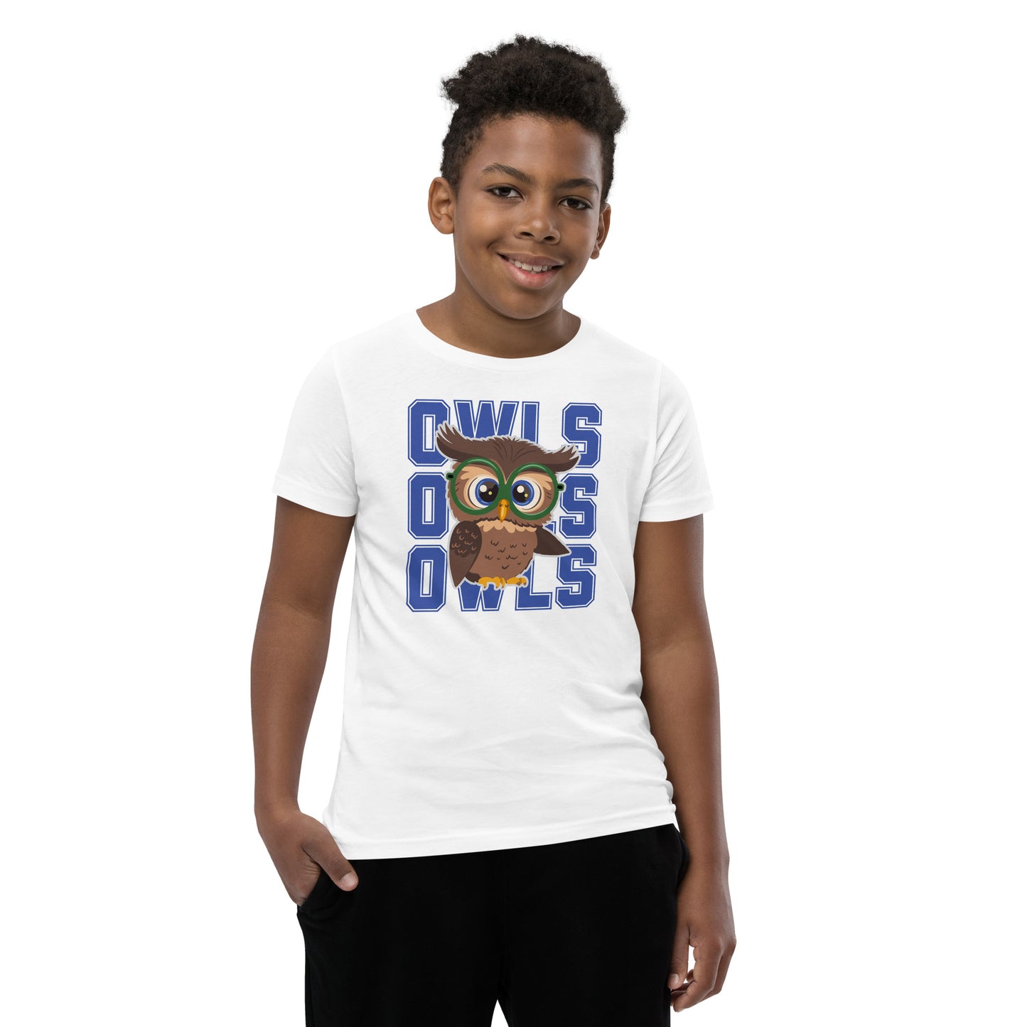 Audubon Owls - Unisex Youth Bella + Canvas Short Sleeve T-Shirt