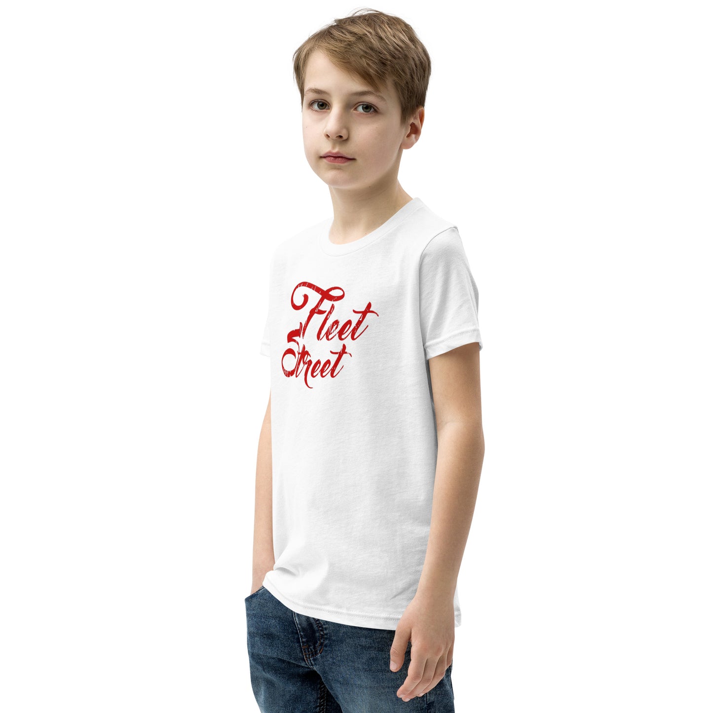 Fleet Street - Printed Youth Short Sleeve T-Shirt