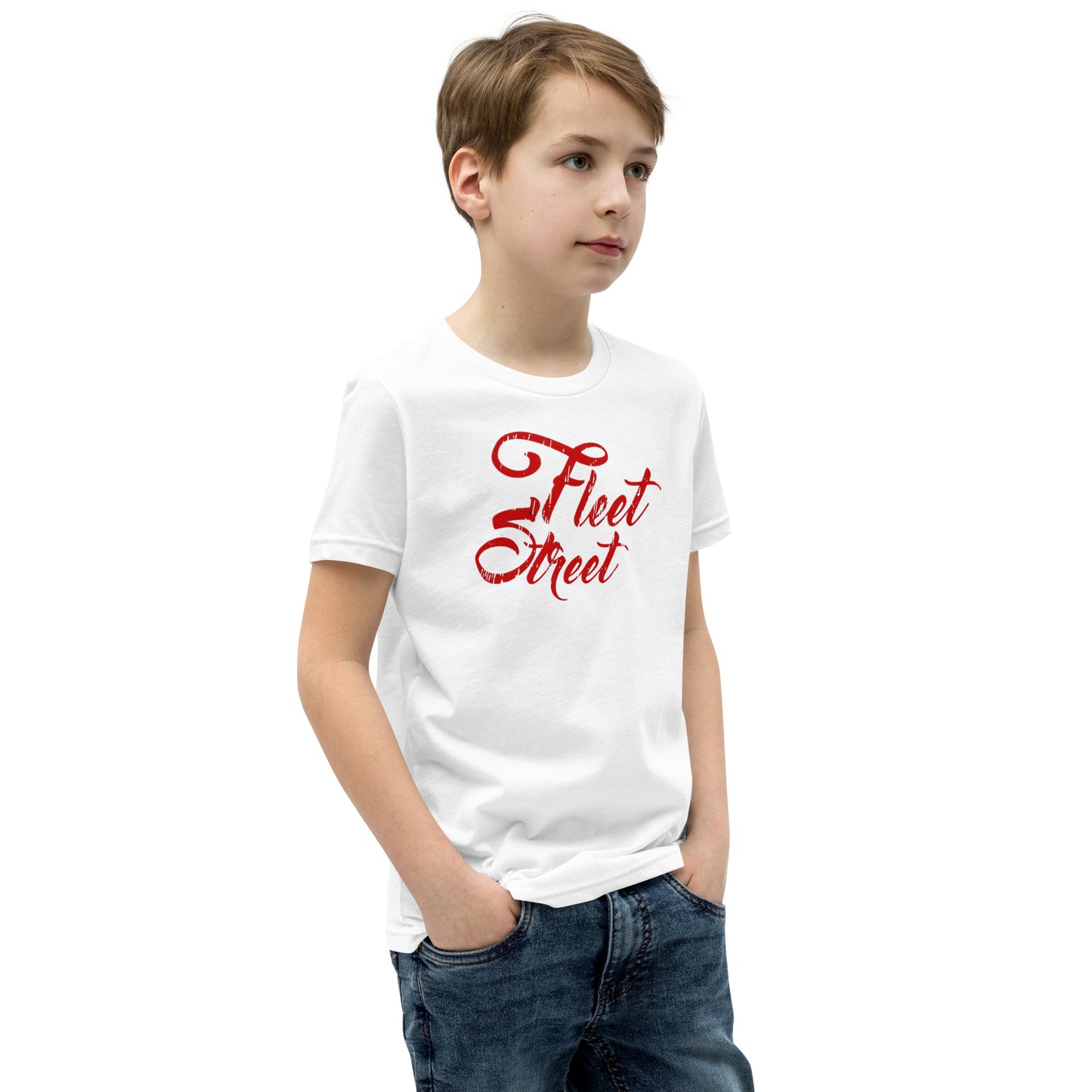 Fleet Street - Printed Youth Short Sleeve T-Shirt