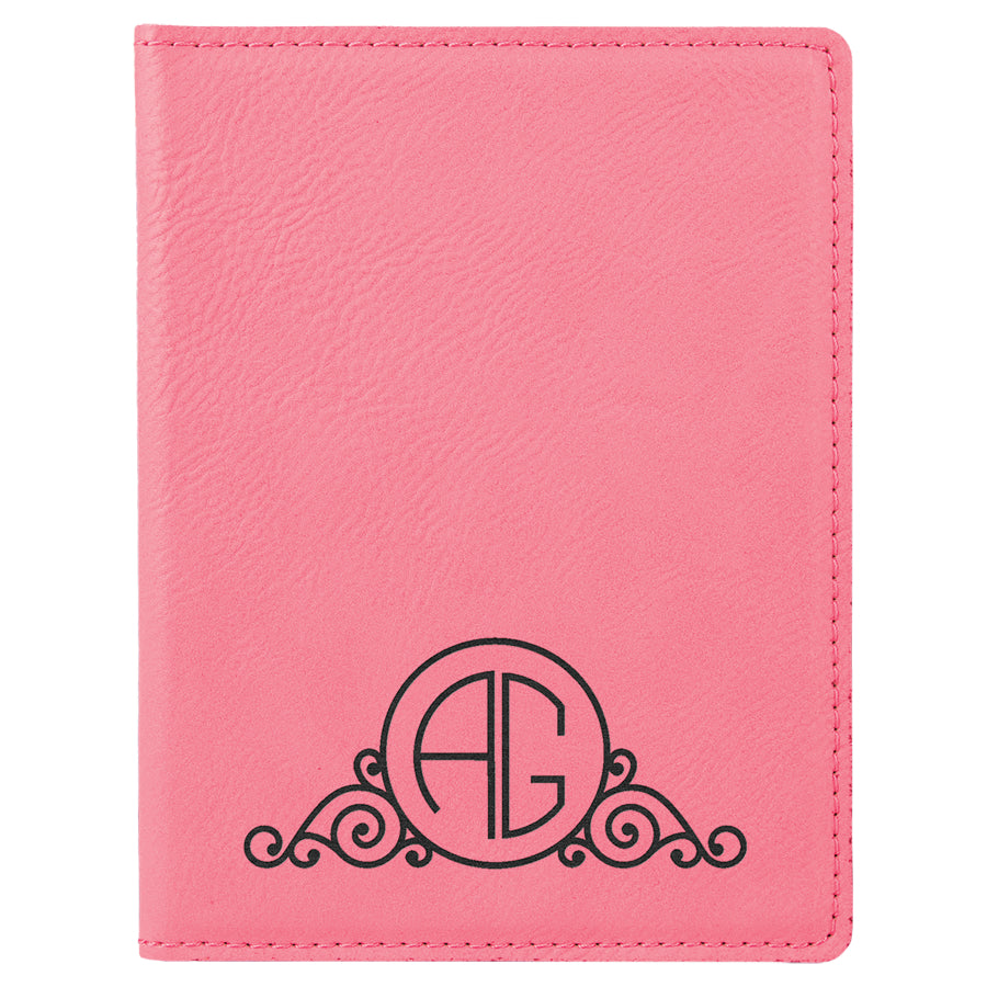 Custom Vegan Leather Passport Cover