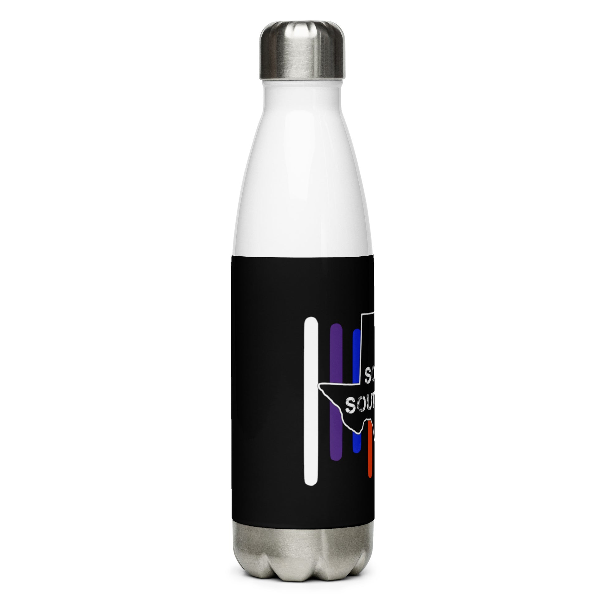 16 oz Bowling Shaped Stainless Steel Water Bottle