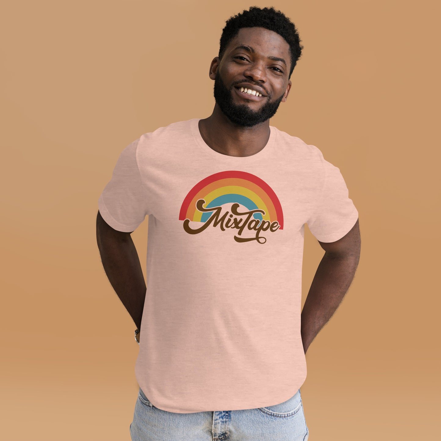 MixTape: Rainbow Logo: Unisex t-shirt