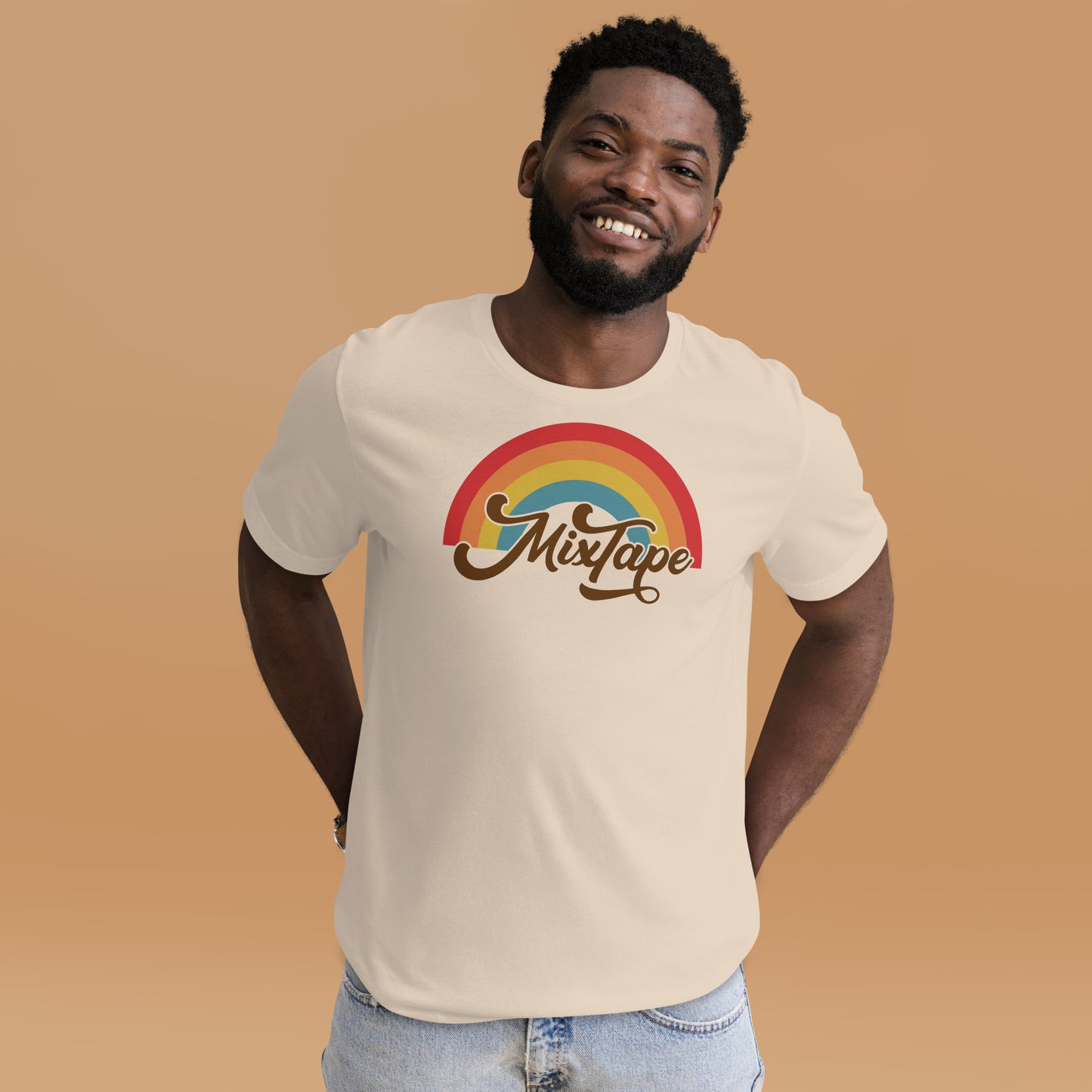 MixTape: Rainbow Logo: Unisex t-shirt