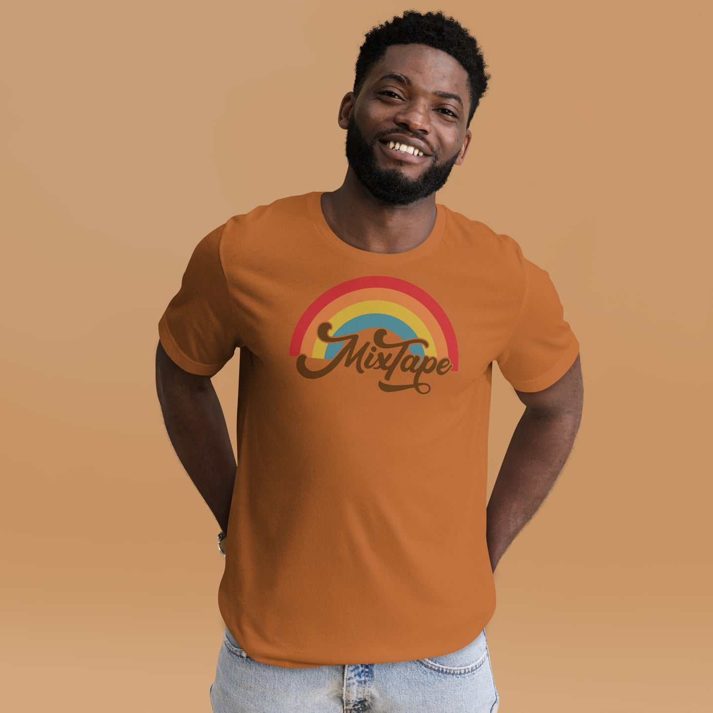 MixTape: Rainbow Logo: Unisex t-shirt