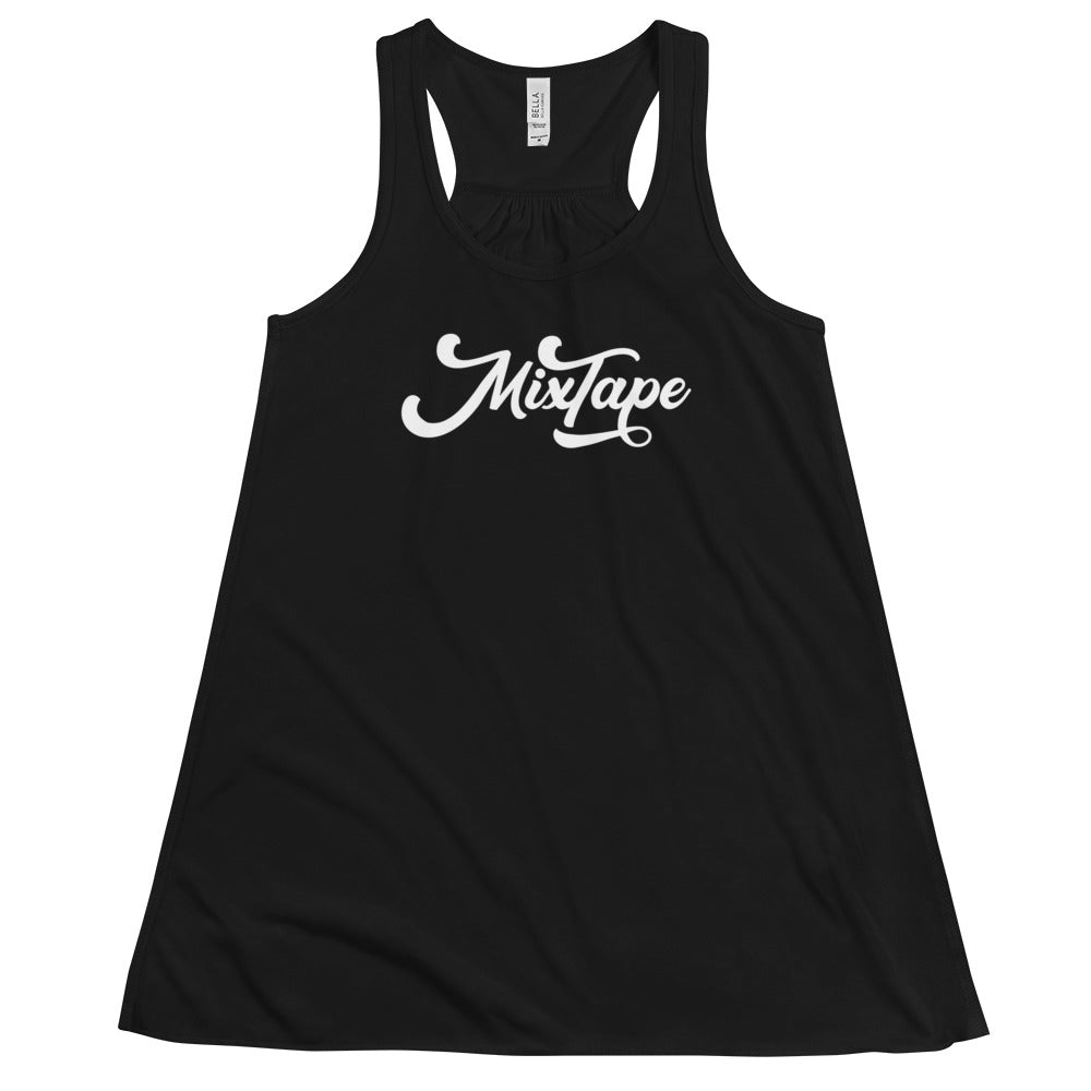 MixTape Logo:  Women's Flowy Racerback Tank